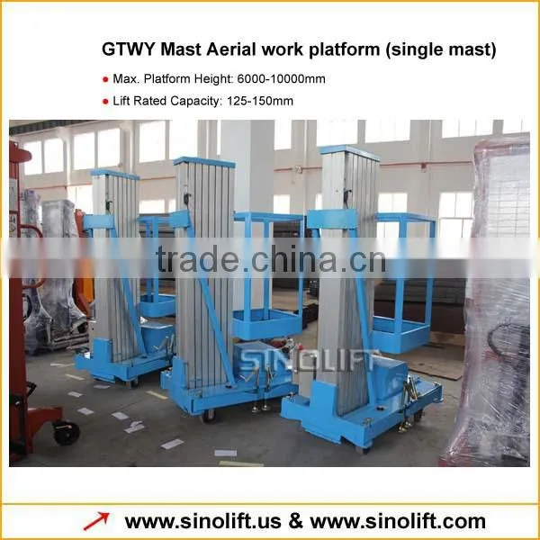 Sinolift-Single Mast Aerial Work Platform with Low Price