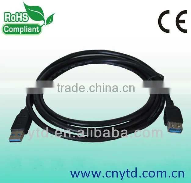 Super speed usb 3.0 otg cable blue color usb extension cable