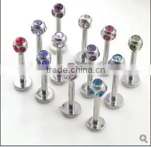 The flexible eyebrow piercing jewelry eyebrow barbells & rings