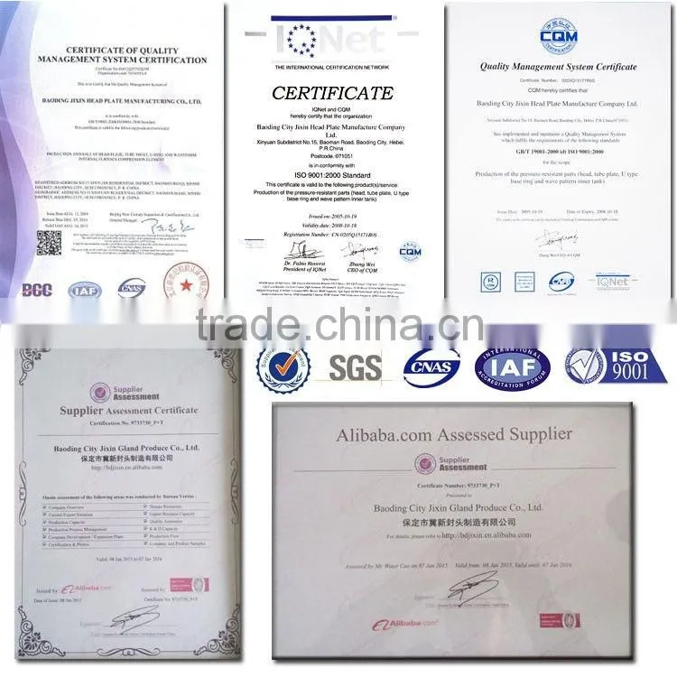 Conical welded dish ends / ASME standard stainless steel pipe fittings