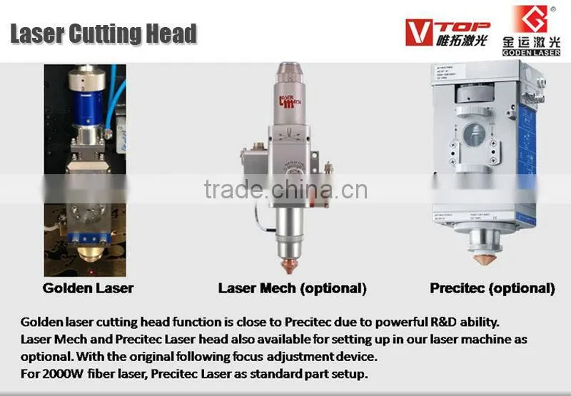 High speed 1000w cnc stainless steel fiber laser cutting