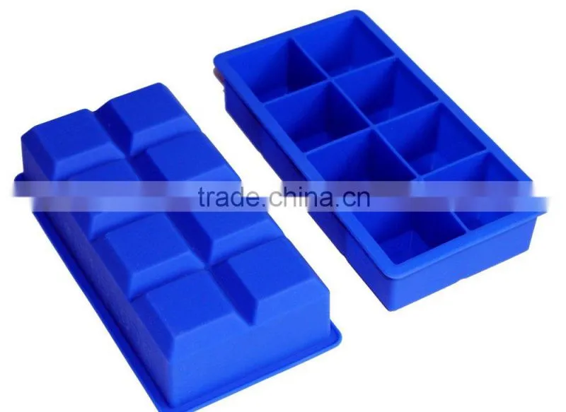 2 Inch Cubes Keep Your Drink Chilled For Hours Without Diluting It Silicone Large Ice Cube Tray