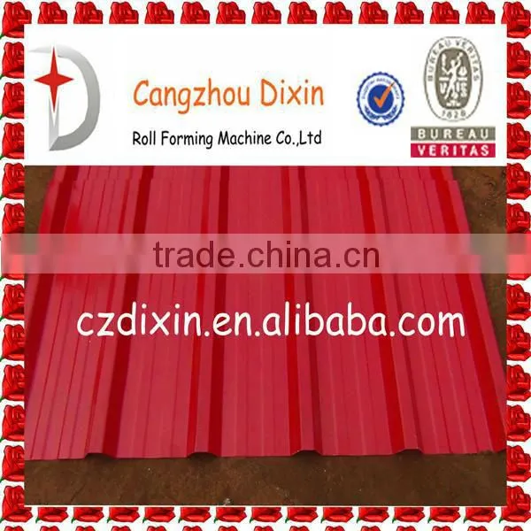 DX 1050-210-25 6 rows automatic hydraulic steel sheet profile machine