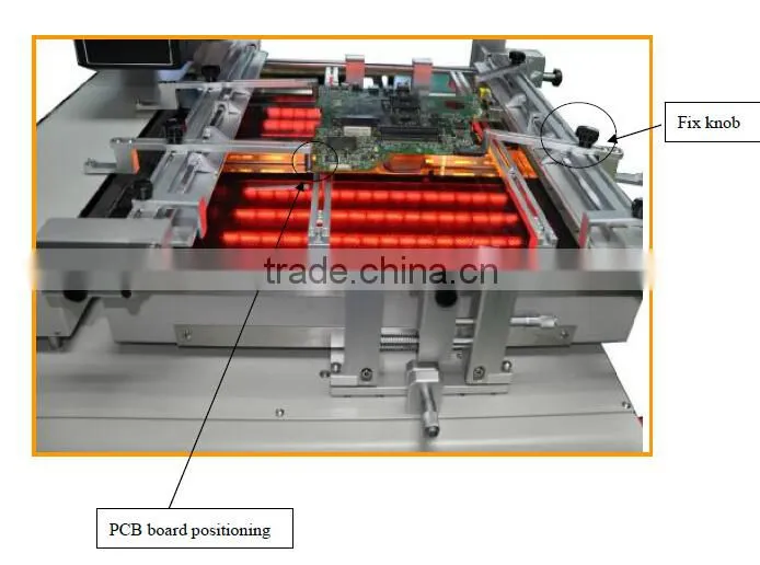 Infrared bga rework station motherboard repair for iphone with high efficient