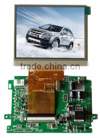 selling 3.5" tft lcd control panel for color monitor mirror
