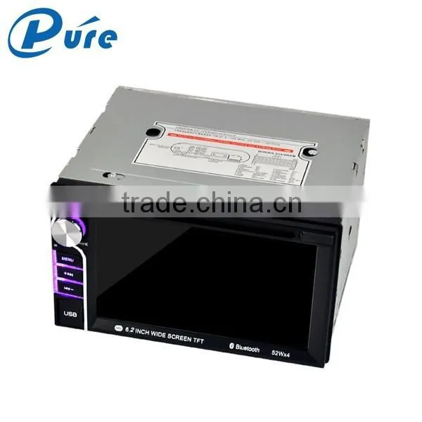 DVD Player Input 12V DVD Auto 6.2" TFT Screen with Bluetooth and Reversing Function