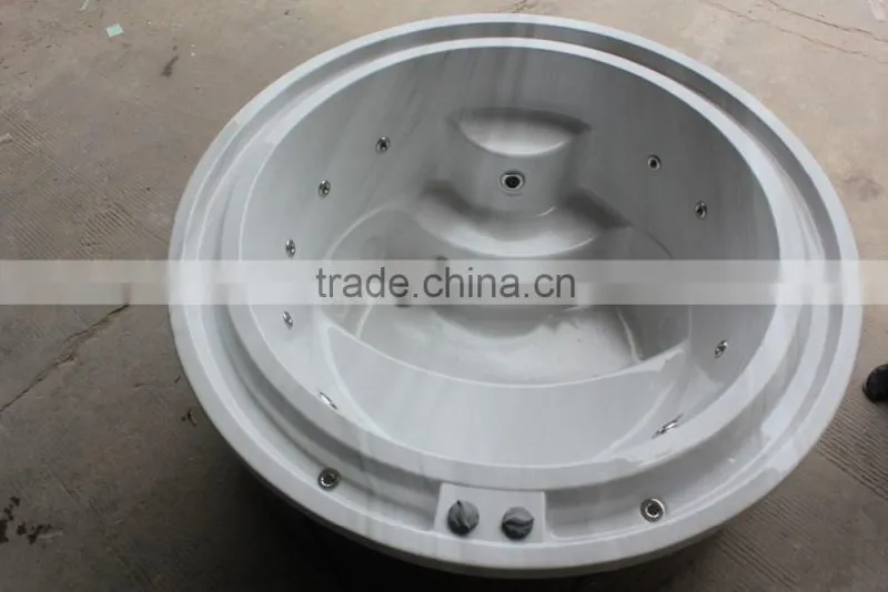 round shape 3person 1.9 meter balboa systerm acrylic spa hot tub/massage spa