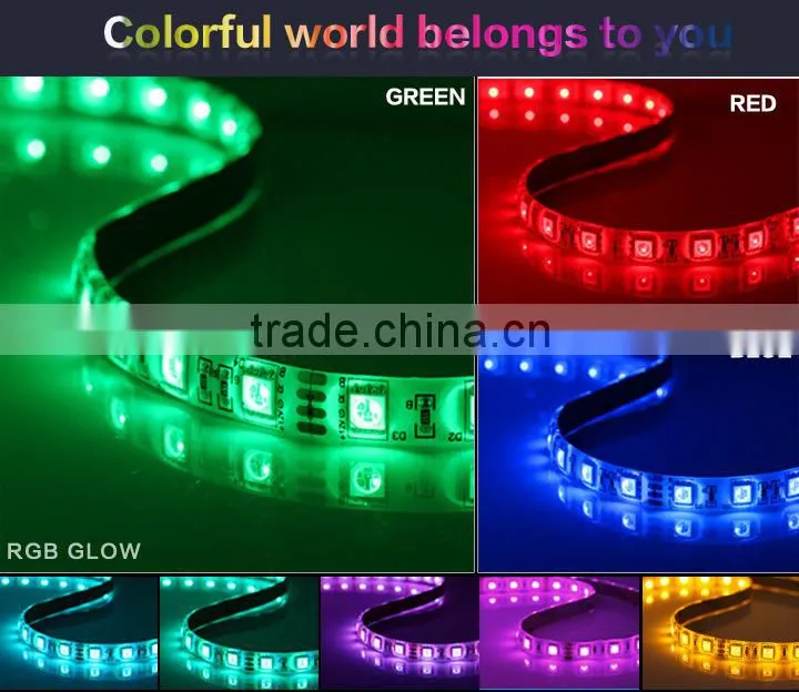 non-waterproof DC12V SMD5050 60Led/M Red flexible Led strip light
