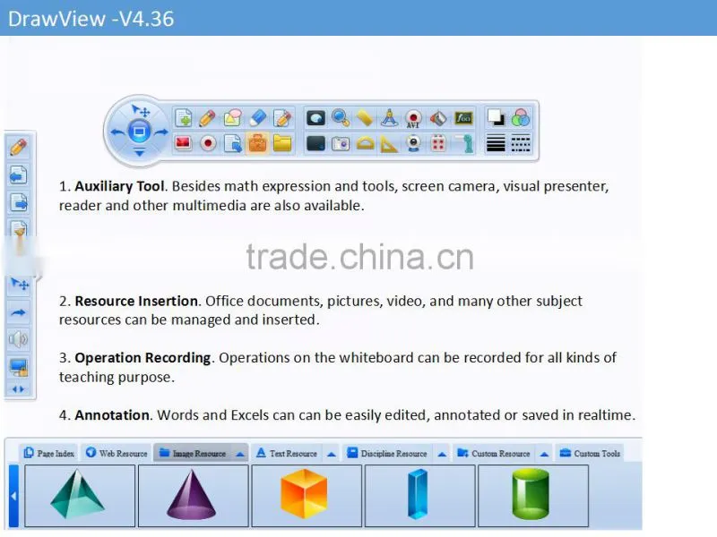 High quality China interactive whiteboard for office and school