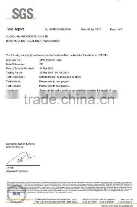 ldpe sheet moisture proof film