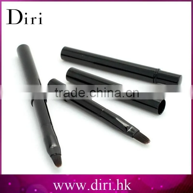Fay kolinsky retractable lip brush with sable cosmetic brush