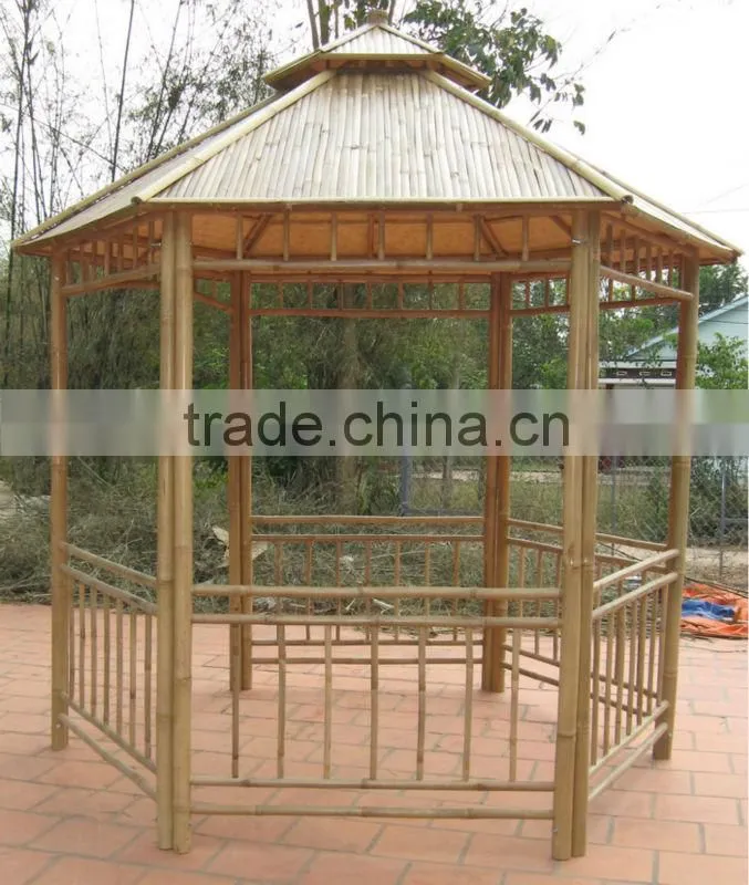 VIETNAM ECO-FRIENDLY NATURAL BAMBOO THATCH TIKI HUTS & BAR & GAZEBO/BAMBOO FURNITURE SET CHEAP PRICE-GIA GIA NGUYEN COMPANY