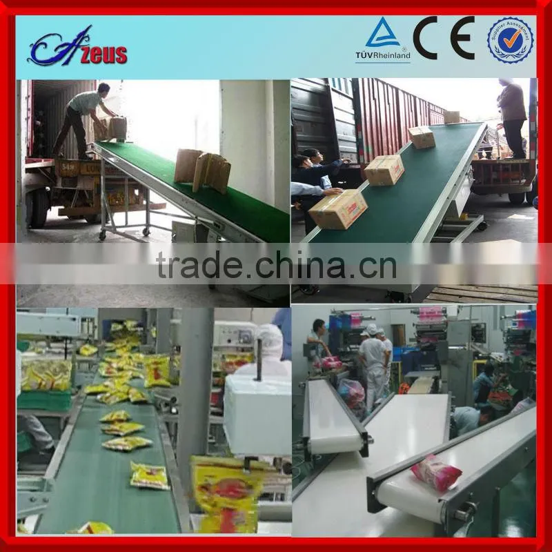 Heat resistant inclined belt conveyor equipment inclined chevron belt conveyor high quality inclined belt conveyor