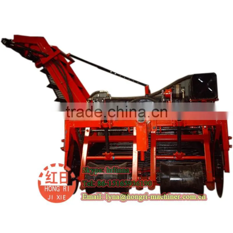 Hot sale 1.6m self loading sweet potato harvest machine price