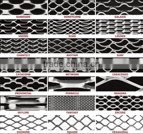 galvanized expanded metal/aluminum expanded metal mesh/stainless steel expanded mesh