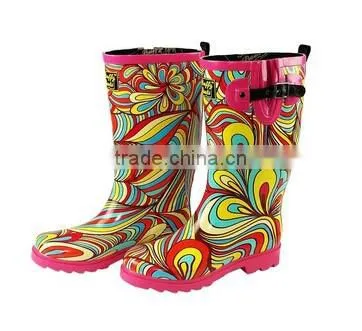100% natural rubber black horse sex with women rain boots