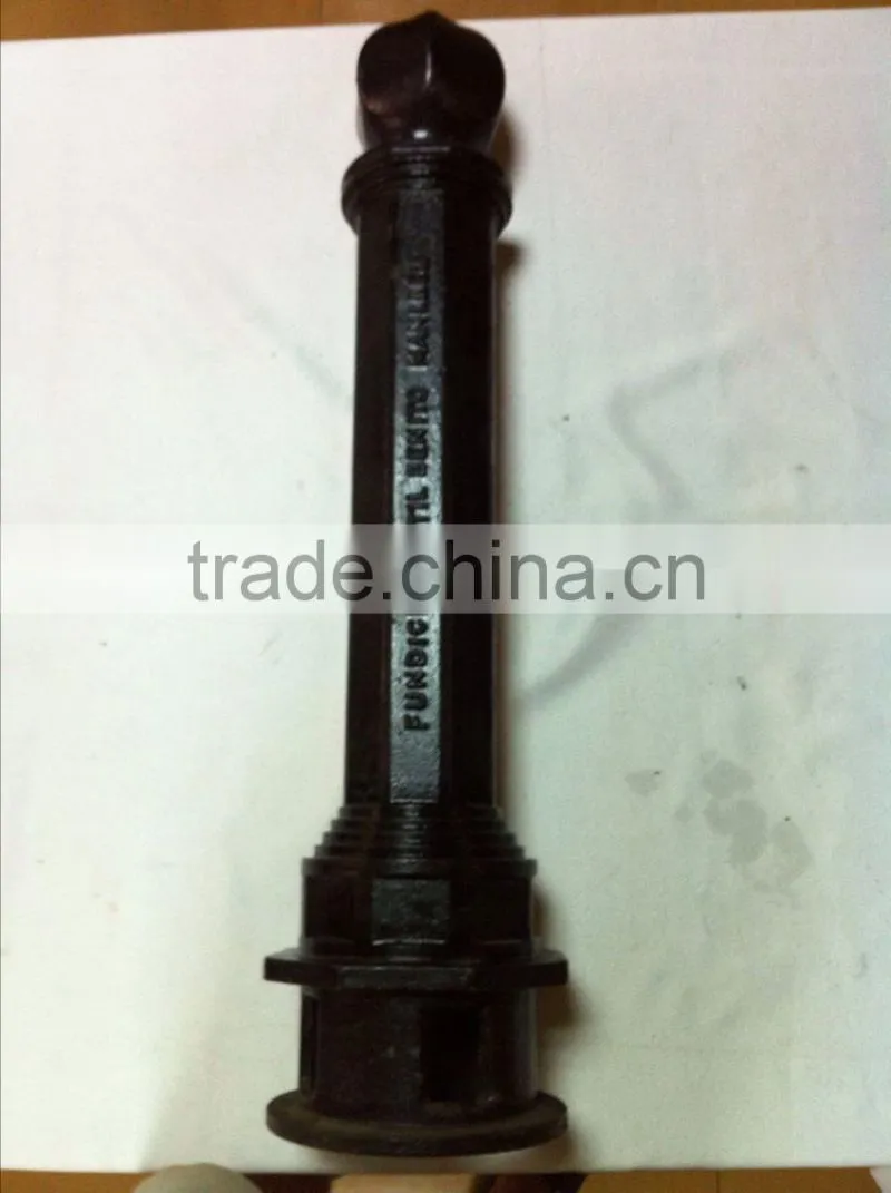 Custom Cast Iron Bollard for Guardrail