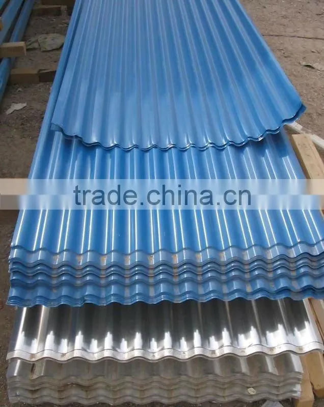 PPGL/PPGL ASTM A653 waved steel roofing