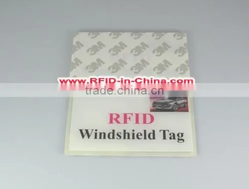 Windshield Custom RFID Tags for Toll Collecting System