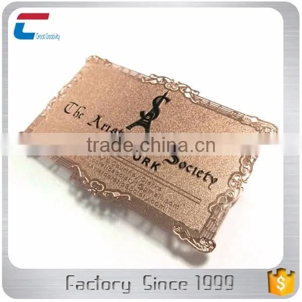 Custom Sized Blank Printing Stainless Steel Metal Mirror Card