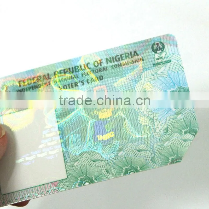 Shopping member pvc discount card