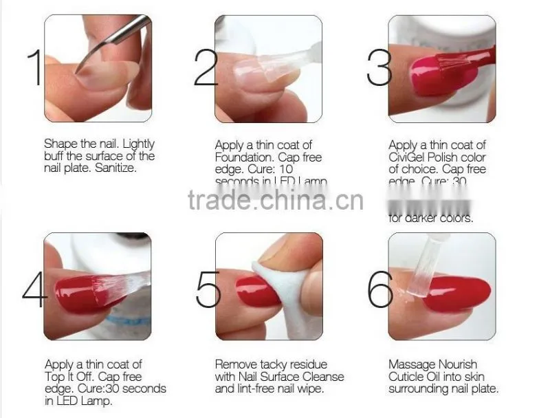 Cheap China Glaze Nail Polish Wholesale UV Gel Gel Nail Polish