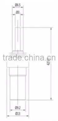 Wax thermostatic sensor element EN1111 TU-CGQ-025
