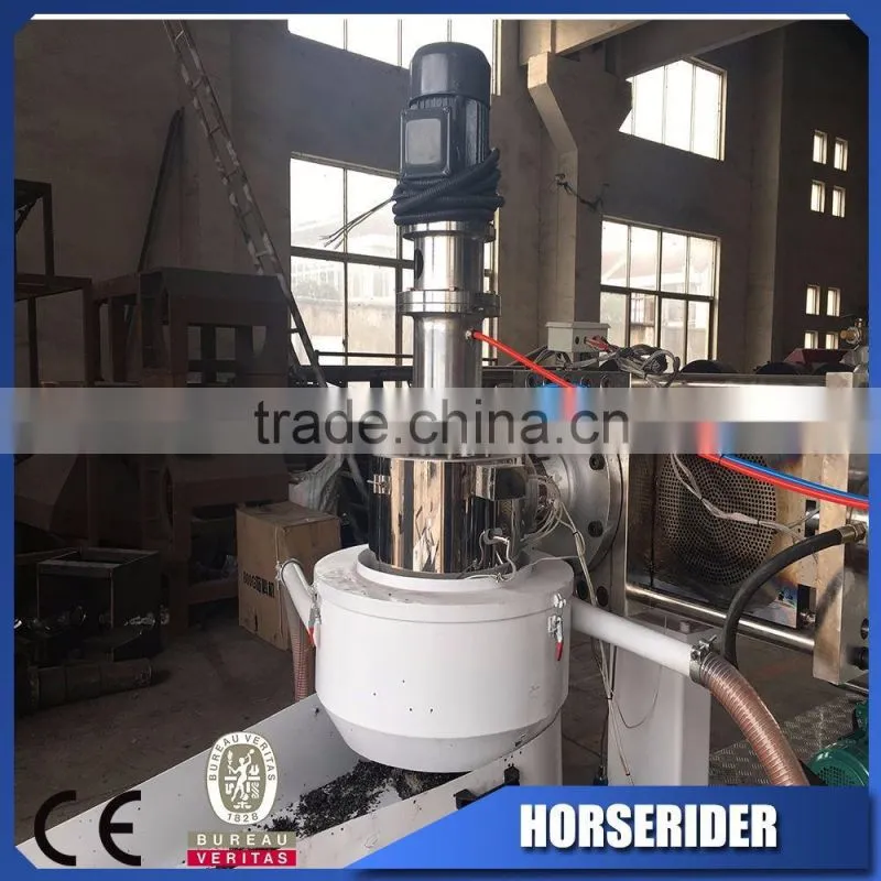 Plastic film pelletizing recycling line/waste plastic pp pe granules recycling plant