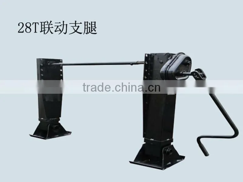 Truck semi trailer parts trailer supporting leg