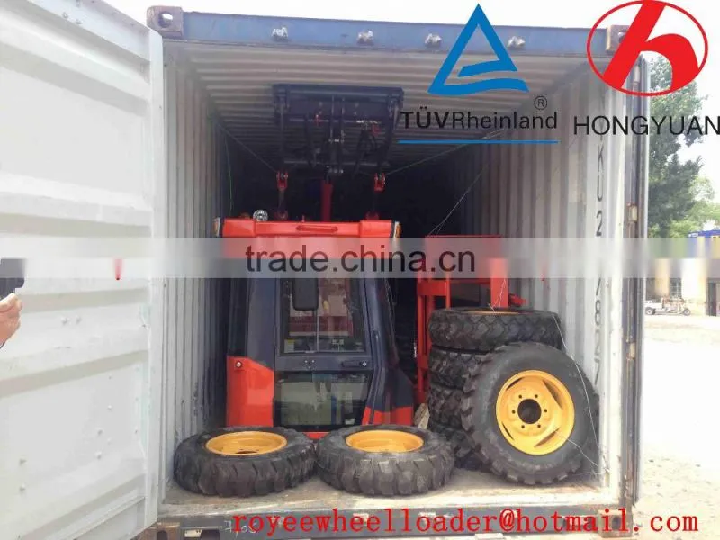 Telescopic Wheel Loader HY2500 Construction Machine with CE for Germany
