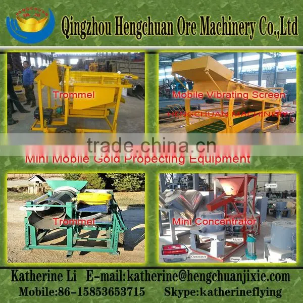 China Manufacture Customized Design Portable Gold Mining Equipment