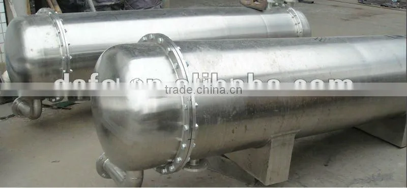 flanged shell tube heat exchanger/transfer