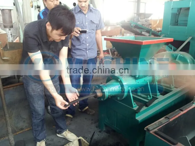 220v/380v Coconut shell coal extruder machine, charcaol exruder machine