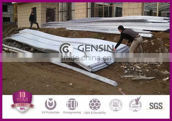 Brown Four Walls Polycarbonate Sheet with Clips 600mm