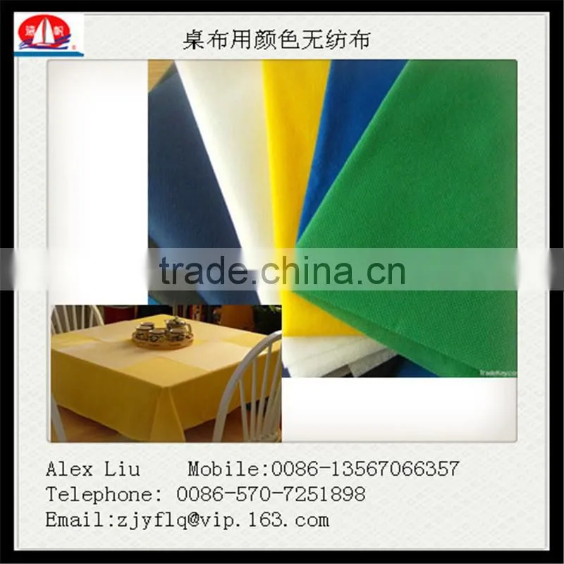 non-woven disposable tablecloths made in zhejiang china