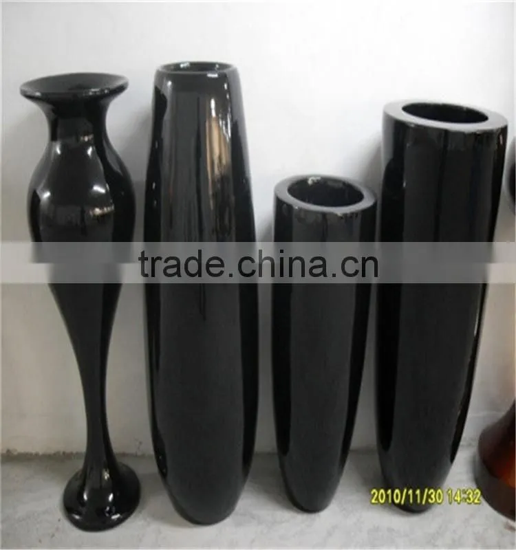 SJ20171012 2017 Hot sale bright color plastic flower pot and vase
