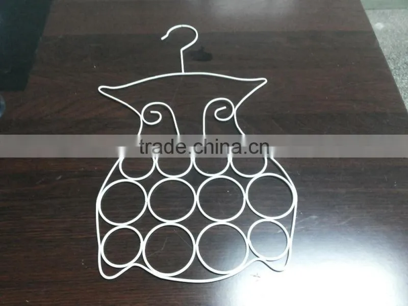 owl/dress/bag shape Multifunctional metal hanger for scarf