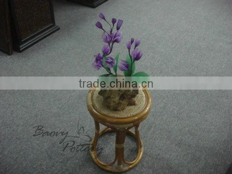 Vietnam wooden planter, Planter from tree root (from top)