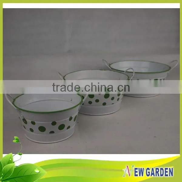 Professional Supplier Reasonable Price Metal Plant Pots Wholesale