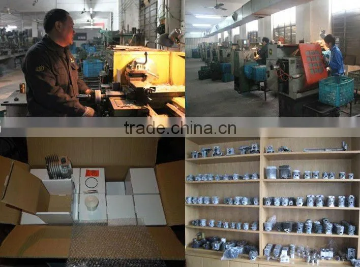 Fit Chain Saws Piston air Cylinder specifications HUS372 Spare Parts