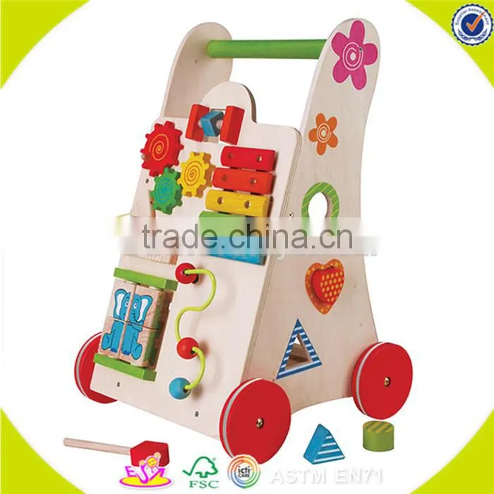 wholesale useful children wooden walker educational children wooden walker toy best children wooden walker W16E032