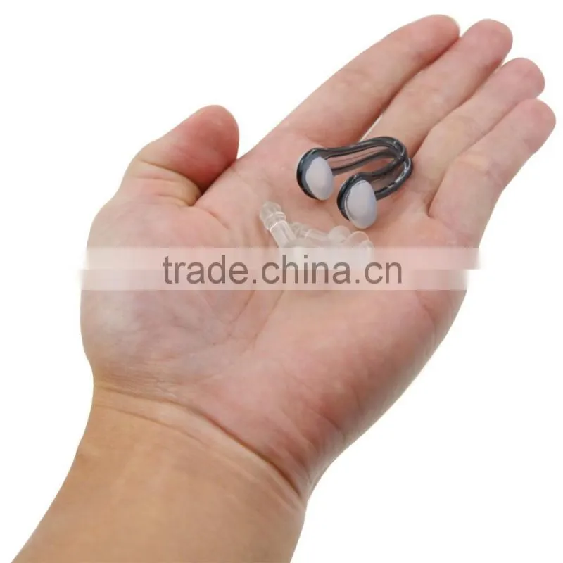 Proffsional Earplugs and Nose Clip with soft silicone(EN-100)