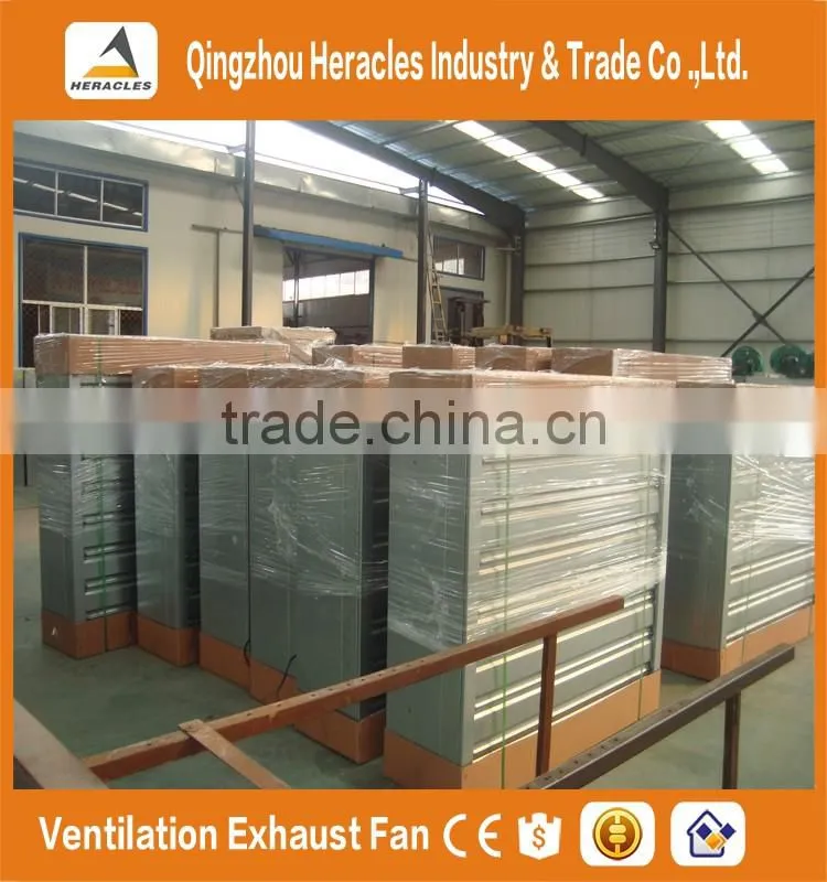 Heracles hot galvanized steel industrial two way exhaust fan for chicken farming equipment and greenhouse