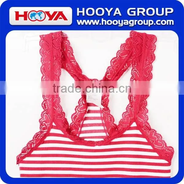 90% Nylon And 10% Spandex Hot Girl Sexy Camisole Women Camisole Lace Camisole