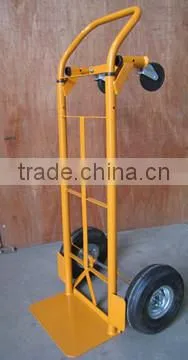 industrial heavy duty steel double oxygen gas drum cylinder trolley cart