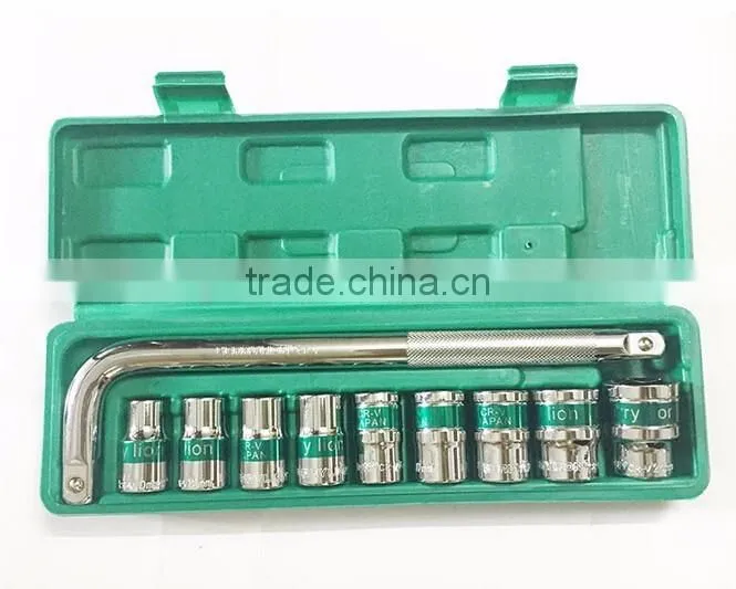 BERRYLION L bar mixed sockets 10pcs socket set with polished design