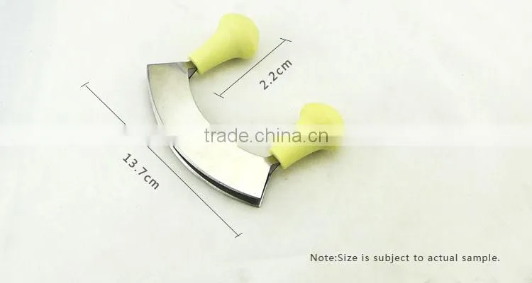 Stainless Steel Double Blade Cheese Cutter,Plastic Handle,Cheese Tools