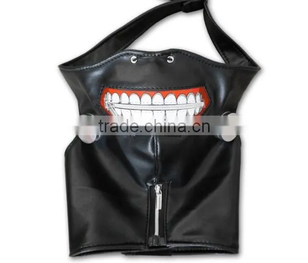 Tokyo Ghoul Ken Kaneki PU Mask Cosplay for Halloween Tokyo Ghoul Anime Mask