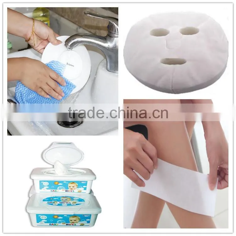 cheap good quality big spunlace nonwoven fabric rolls