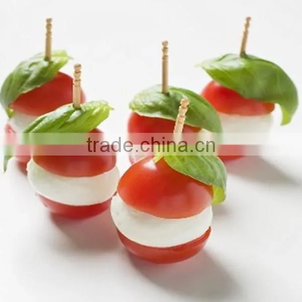 Wholesale Disposable Wooden /Bamboo Flag Toothpicks For Halloween Decoration